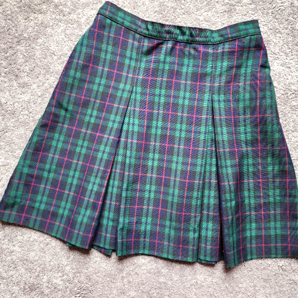Pleated Uniform Skirt
